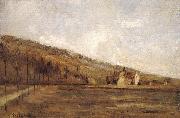 Camille Pissarro Winter scenery oil painting artist